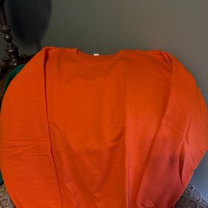 Jerzees Sweatshirt Women's XL Green .red. & blue crewneck   3 for $20.00